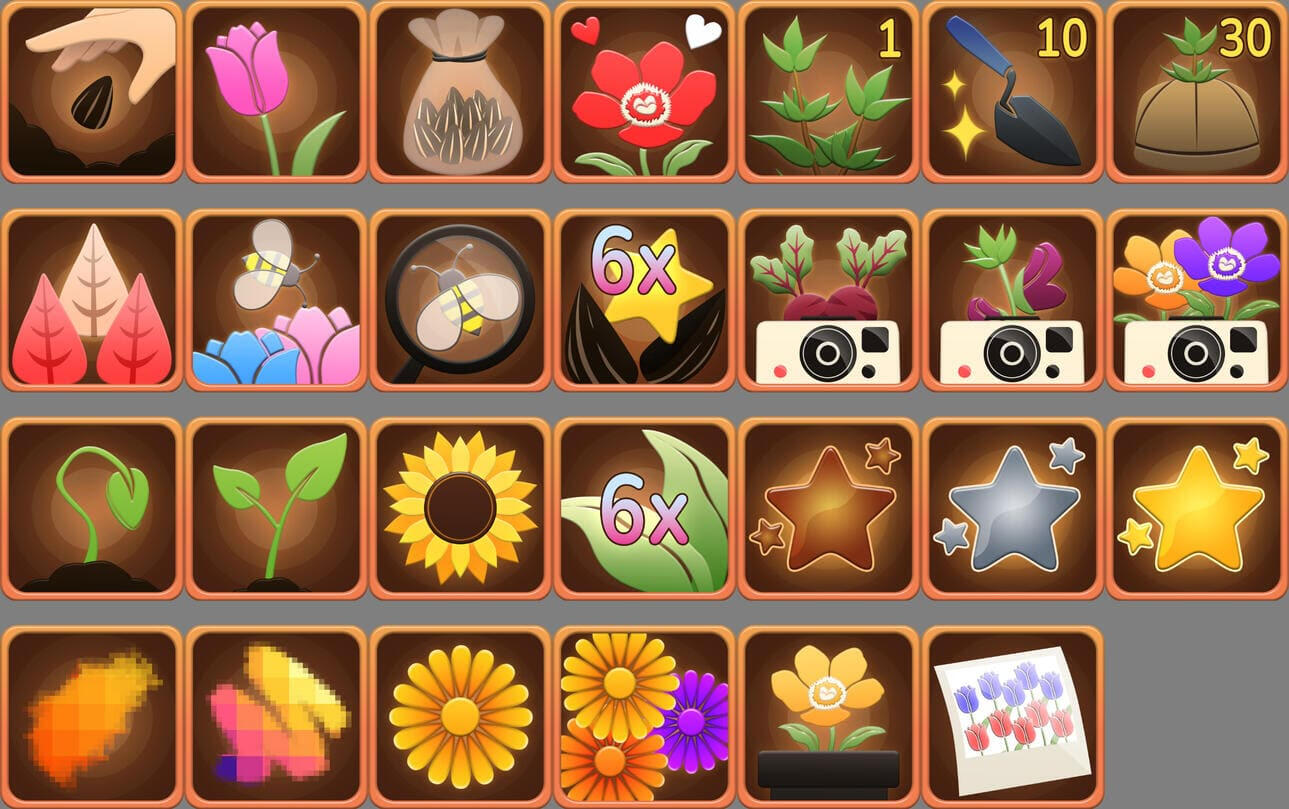 Achievement Icons: Nature Escapes 2
